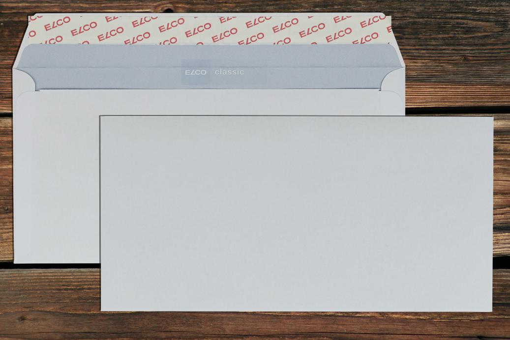 Briefhüllen C6/5 114x229 mm Haftklebend Hochweiß 100 g/qm